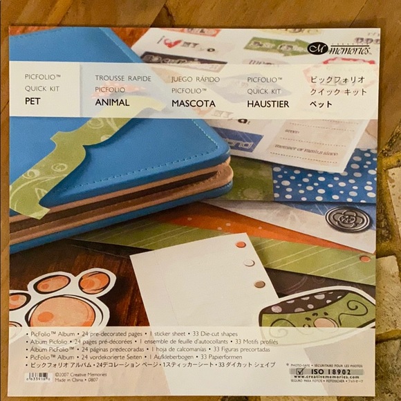 Scrapbooking Quick Kit - Pet Theme - Picture 6 of 8